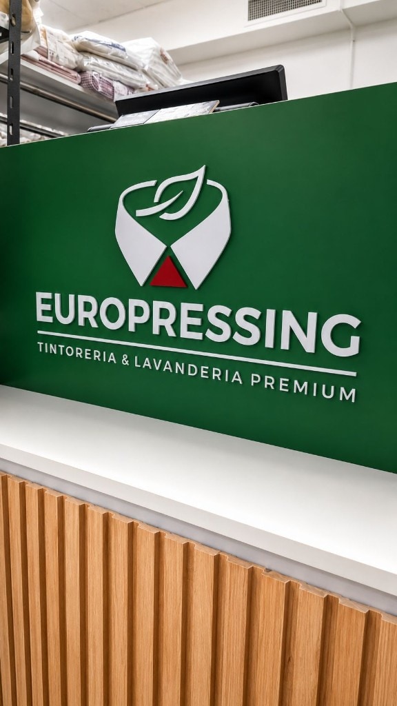 Mostrador y branding Europressing